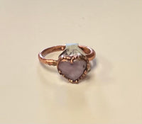 Crystal Copper Rings