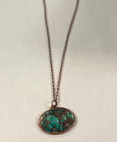 Copper Turquoise Necklace