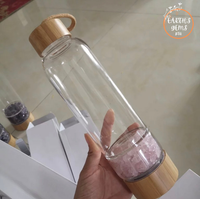 Crystal Infuse Water bottles, crystal drinkware