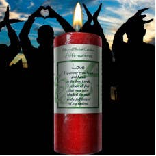 Affirmation Love Candle