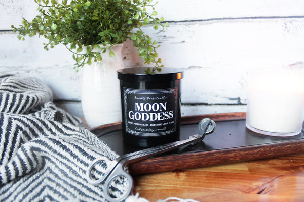 Moon Goddess candle
