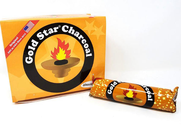 Gold Star Charcoal Tabs