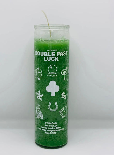 Double Fast Luck Candle