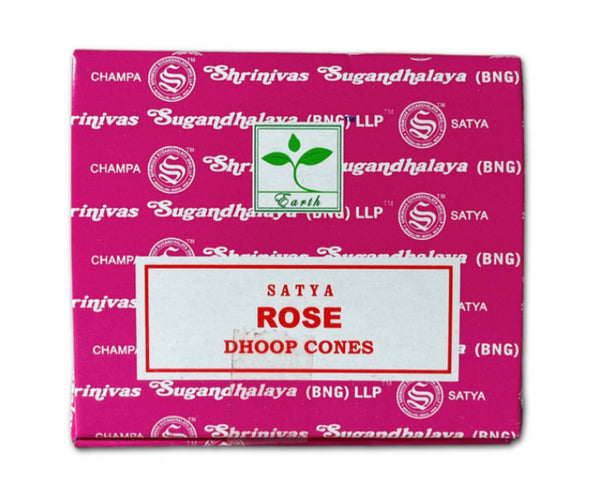 Rose Dhoop Cones